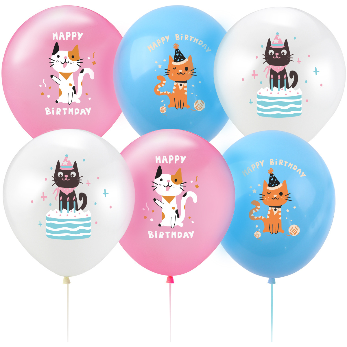 12 インチ漫画犬猫ラテックスバルーン 16 インチニャーレ - Pet Supplies Warehouse のレビューと価格