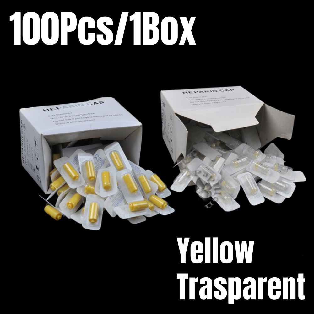 100 個/箱ヘパリンキャップ IV 使い捨てカニューレヘパ - Pet Supplies Warehouse のレビューと価格