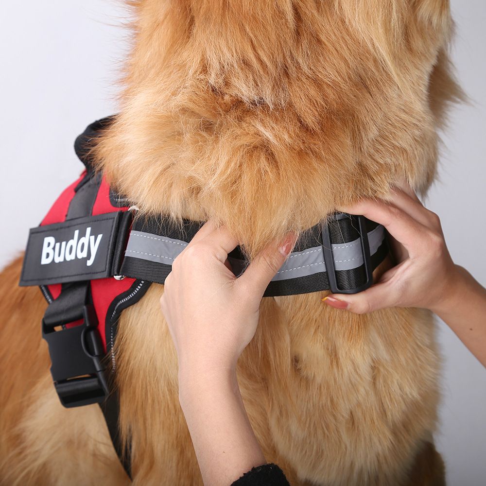 カスタマイズされた反射通気性犬用ハーネスベスト,調整可能ペッ - No Pull Dog Harness のレビューと価格