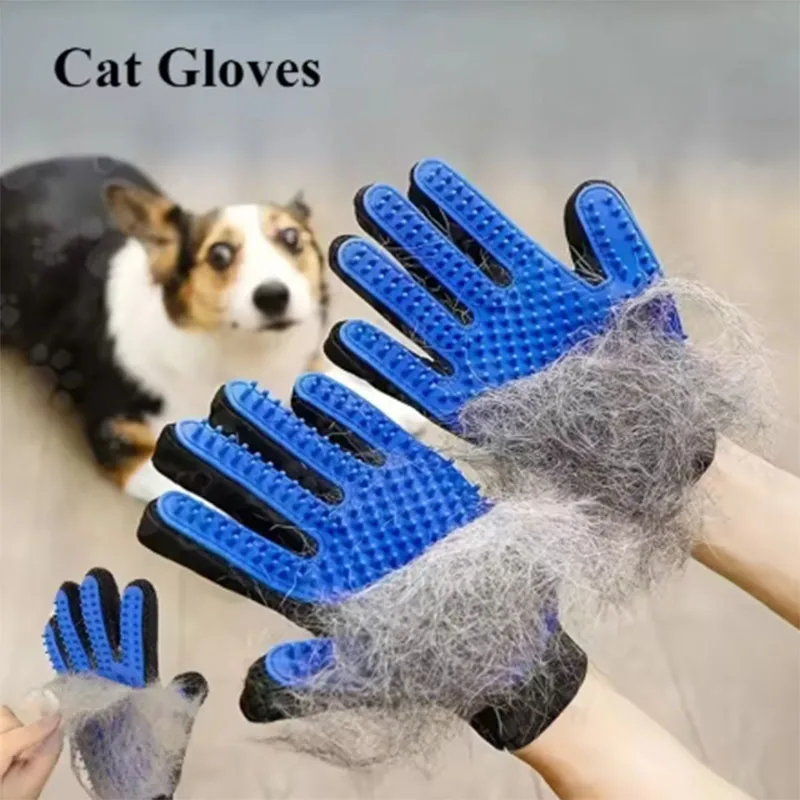 ペットの毛取りグローブコームペット犬猫グルーミングクリーニン - Pet Supplies Warehouse のレビューと価格
